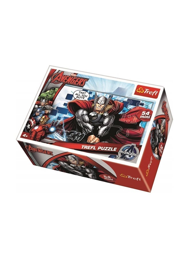 Disney 54-Piece Avengers Mini Jigsaw Puzzle Set 19479 - Image 1