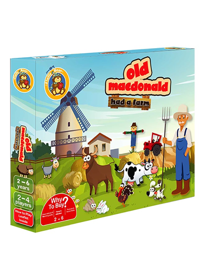 32-Piece Old MacDonald Had A Farm Card Game Set GA-3003