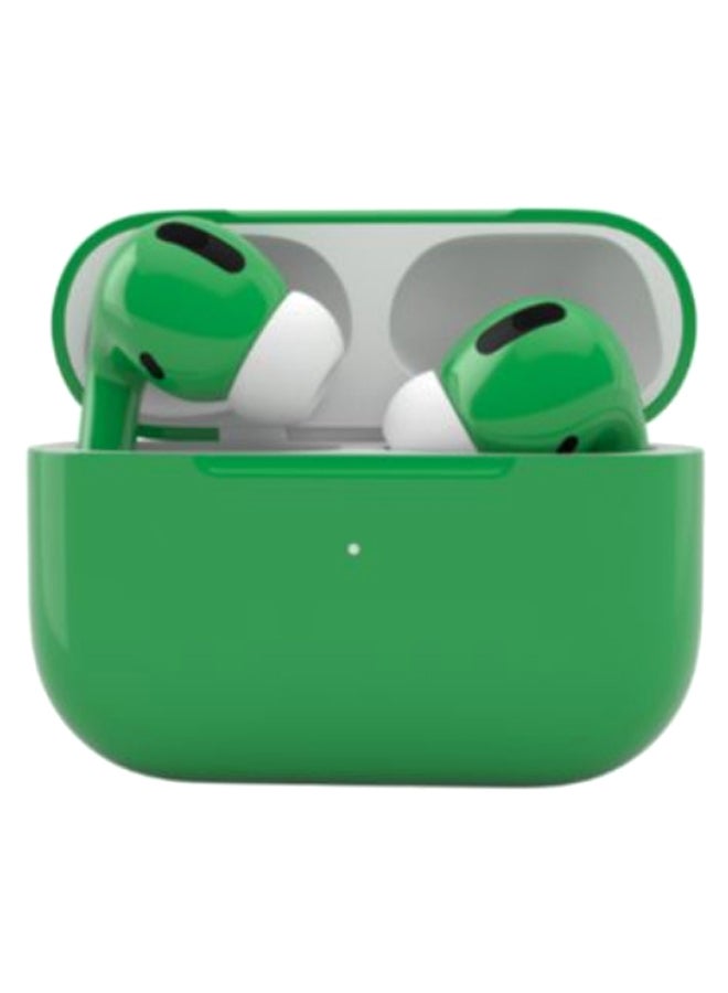 Merlin - Apple AirPod Pro Wireless Bluetooth In-Ear With Charging Case Green Glossy - Image 1