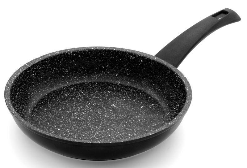 illa - Cook On Rock Induction Frying Pan Black 24cm - Image 1