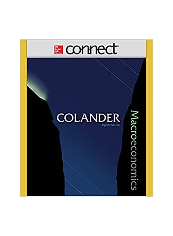 Macroeconomics Paperback English by Colander