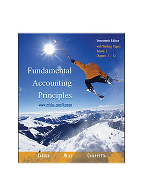 Fundamental Accounting Principles Paperback English by Kermit D. Larson, John J. Wild, And Barbara Chiappetta
