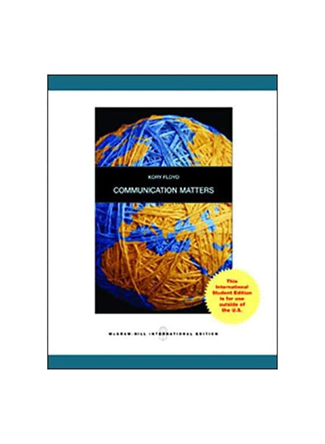 An Introduction To Communication Paperback English by Floyd 