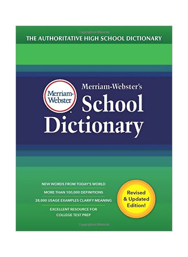 null - Merriam-Webster's School Dictionary Hardcover English by 2019 - 2019-10-23 - Image 1