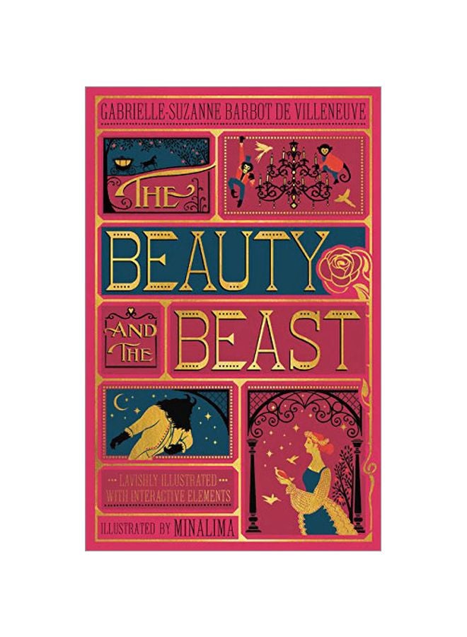 Beauty And The Beast Hardcover English by Gabrielle-Suzanna Barbot de Villenueve - 42767