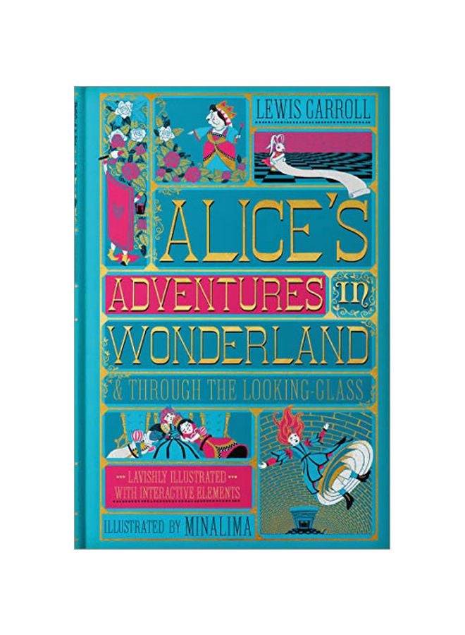 Alice's Adventures In Wonderland And Through the Looking-Glass Hardcover English by Lewis Carroll - 2019-11-11