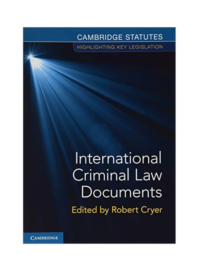 International Criminal Law Documents paperback english - 2020-02-21 