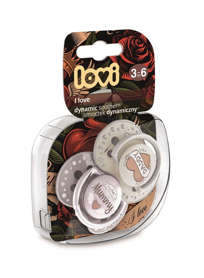 لوفي لهاية سيليكون ديناميكية من لوفي 3-6 قطعتين أحبها - Image 2