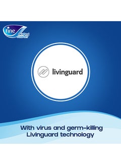 Fine Adult Face Mask With Livinguard Technology Blue/Black  - Image 4