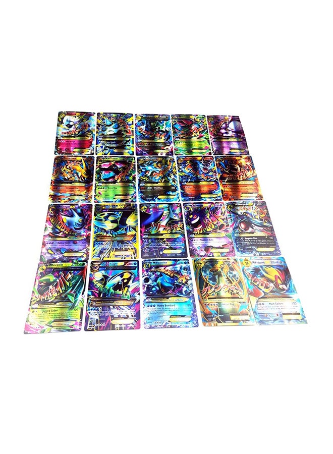 100-Piece Pokemon Ex-Gx Mega Trainer Energy Cards - Image 1
