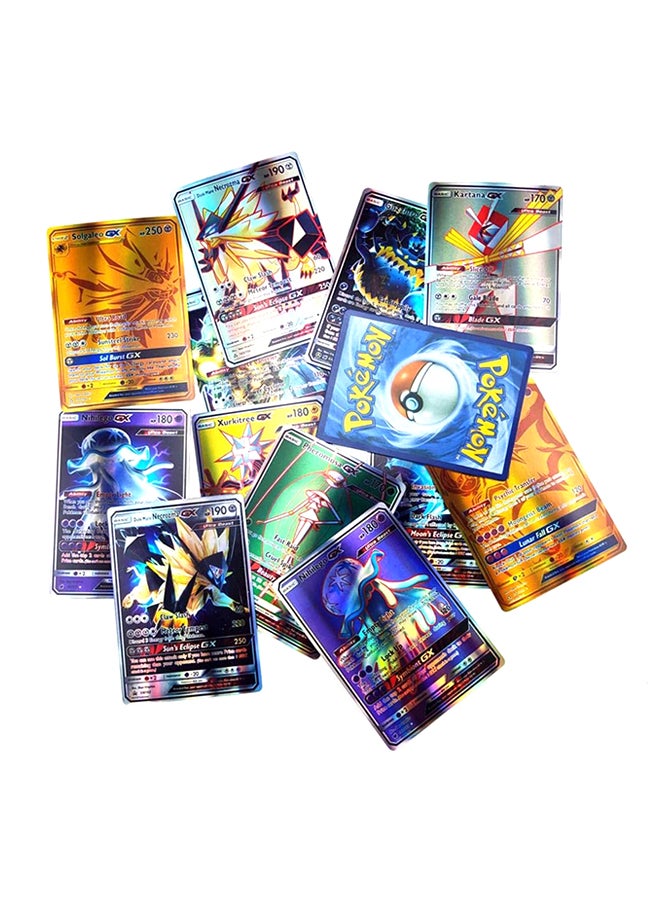 100-Piece Pokemon Ex-Gx Mega Trainer Energy Cards - Image 2