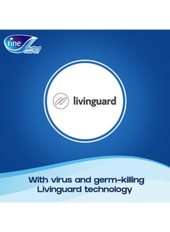 Fine Adult Face Mask With Livinguard Technology Blue  - Image 4