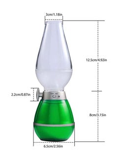 DBLEW Blow Control USB Rechargeable Retro LED Oil Lamp Green  - Image 3