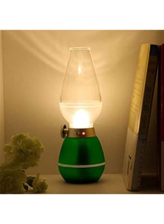 DBLEW Blow Control USB Rechargeable Retro LED Oil Lamp Green  - Image 4