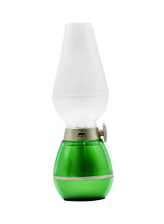 DBLEW Blow Control USB Rechargeable Retro LED Oil Lamp Green  - Image 1