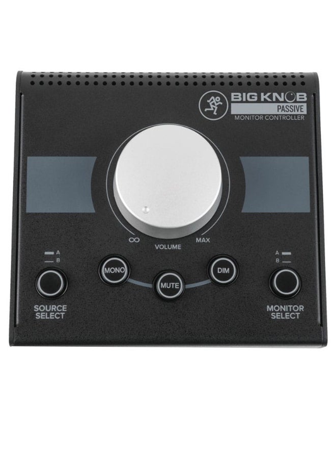 ماكي جهاز تحكم بمكبر صوت الاستوديو Big Knob Passive أسود  - Image 1