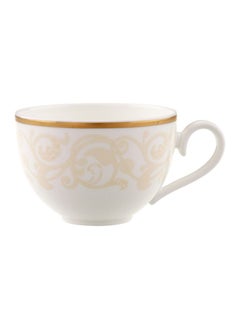 Villeroy & Boch 12-Piece Voguish Unique Ivoire Cup And Saucer Set White/Beige/Gold 200ml  - Image 2