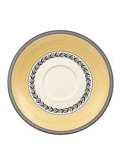 Villeroy & Boch 12-Piece Auden Ferme Espresso Cup And Saucer Set Black/White/Yellow  - Image 3