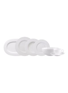 Villeroy & Boch 32-Piece Pearl-Dinner Set White  - Image 1