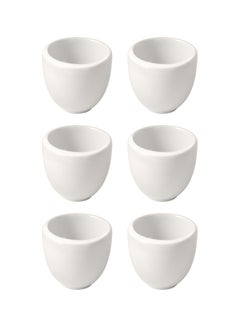 Villeroy & Boch 6-Piece New Moon Espresso Cup Set White  - Image 1