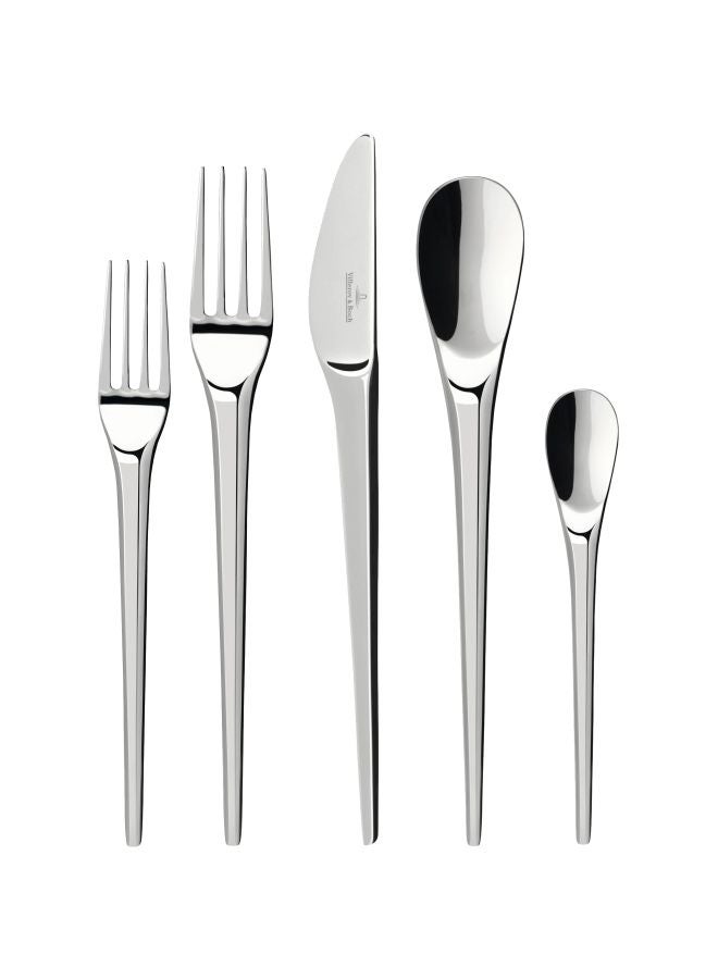 30-Piece New Moon Cutlery Set Silver - v1591787973/N38539984A_1