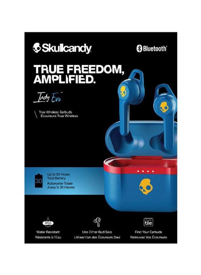 Skullcandy Indy Evo True Wireless Earbuds With Charging Case