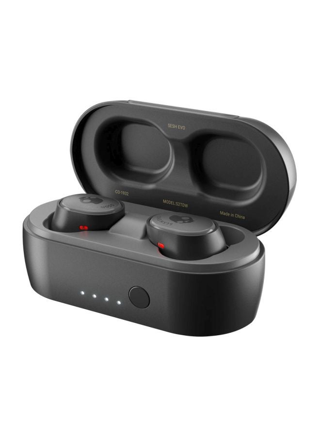 Skullcandy - Sesh Evo Wireless In-Ear Earbuds With Charging Case Fearless Black - Image 1