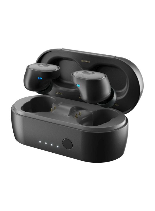 Skullcandy - Sesh Evo Wireless In-Ear Earbuds With Charging Case Fearless Black - Image 1
