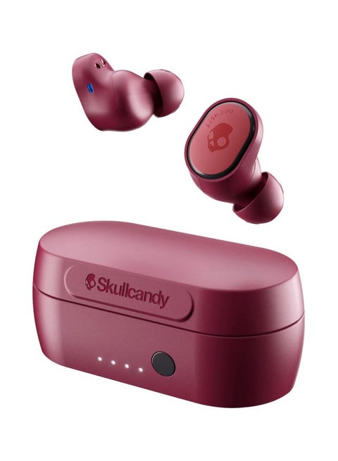 Sesh Evo Wireless In-Ear Earbuds With Charging Case Deep Red