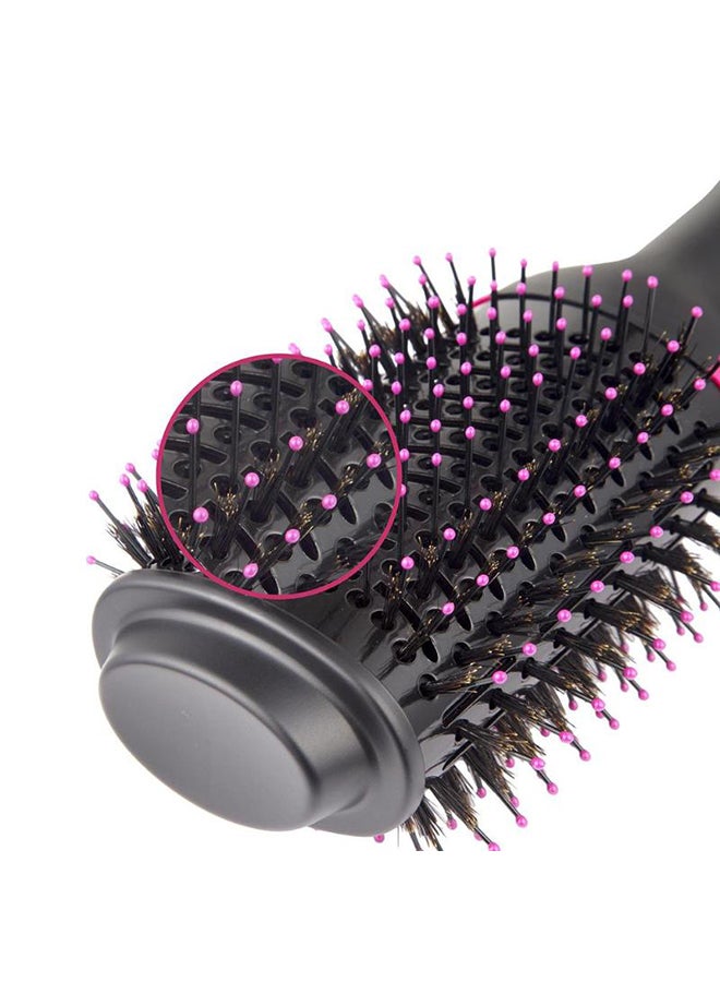 One Step - Anti-Static Hot Air Brush Black/Pink 35 x 10centimeter - Image 1