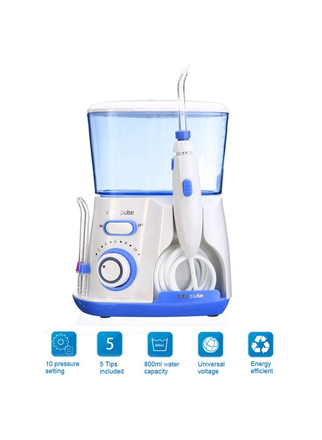Water Jet Teeth Cleaner White/Blue - Image 4