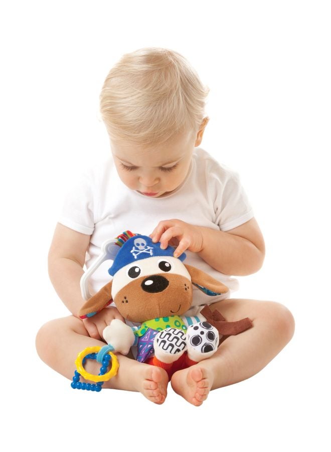 Activity Friend Captain Canine Crib Attachment Toy PG0186358 6.7x15.4x2.8inch