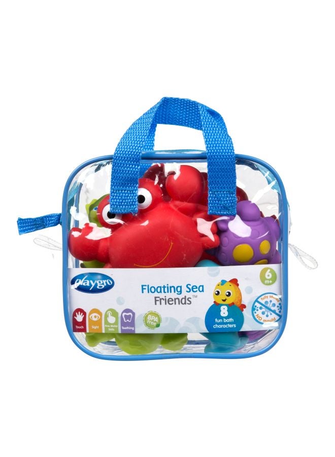 بلاي غرو مجموعة دمى فلوتنج سي فريندز لحوض الاستحمام مكونة من 8 قطع طراز PG0187483 - Image 3