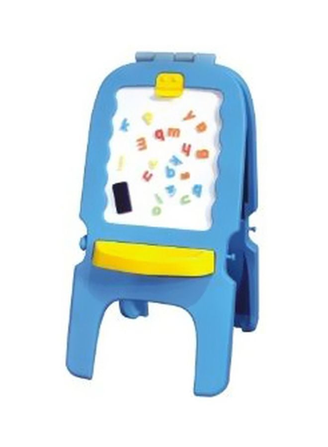 شيانغ يو Kindergarten Plastic Furniture Children's Double-Sided Drawing Board 50x70x110cm  - Image 1