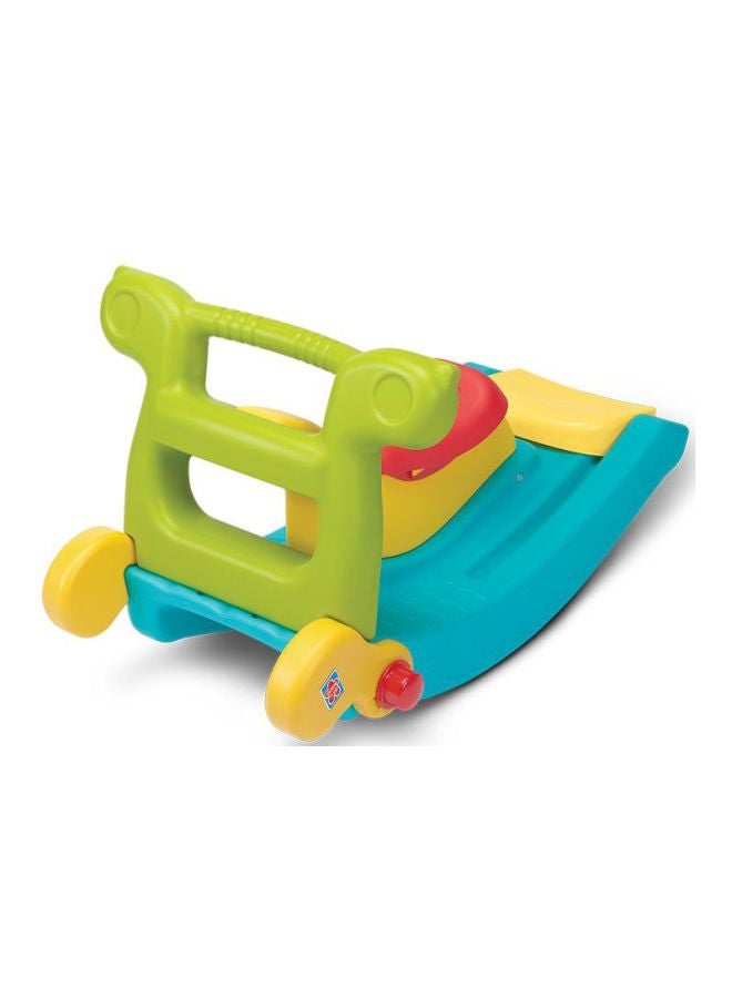 XIANGYU - 2-In-1 Indoor Rocking Horse Slide Combination Toy - Image 1
