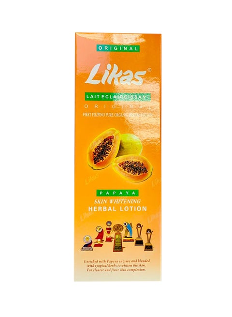 Crème éclaircissante Likas Papaya - 350ml - FPS 6 - Pour Le Corps - Neuf