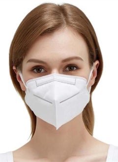 Cotton home KN95 Disposable Face Mask White  - Image 3