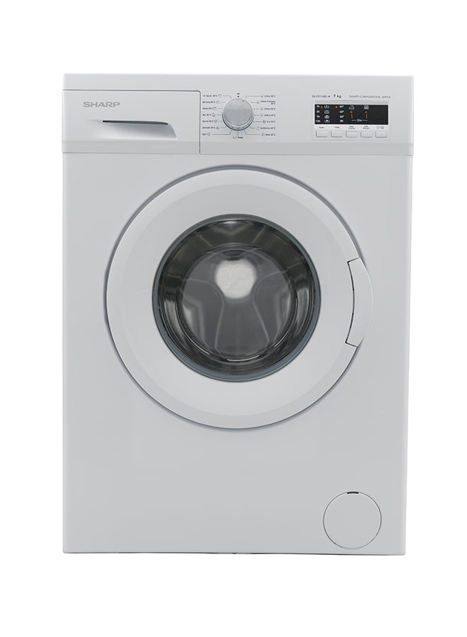 SHARP - Front Loading Washing Machine ES-FE710CZ-W White - Image 1
