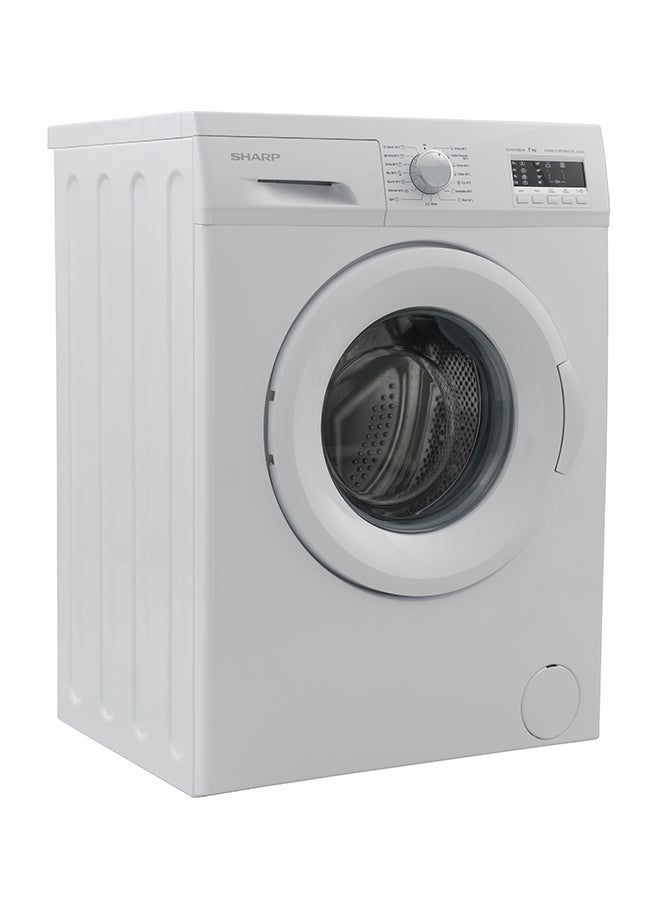 SHARP - Front Loading Washing Machine ES-FE710CZ-W White - Image 1
