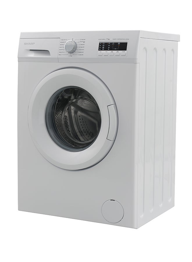 SHARP - Front Loading Washing Machine ES-FE710CZ-W White - Image 1