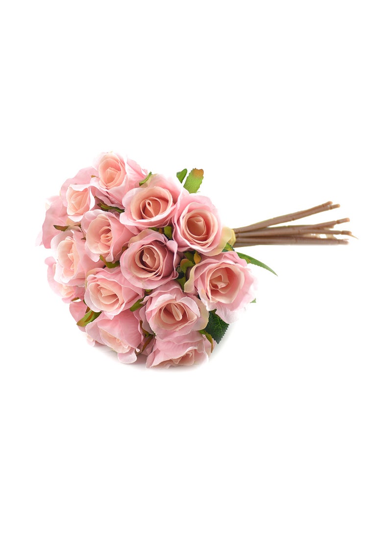 DRAMA HOME Bundle Of Artificial Flowers Pink  - Image 2