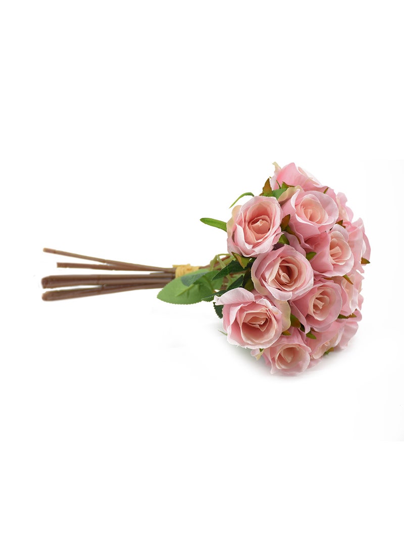 DRAMA HOME Bundle Of Artificial Flowers Pink  - Image 3