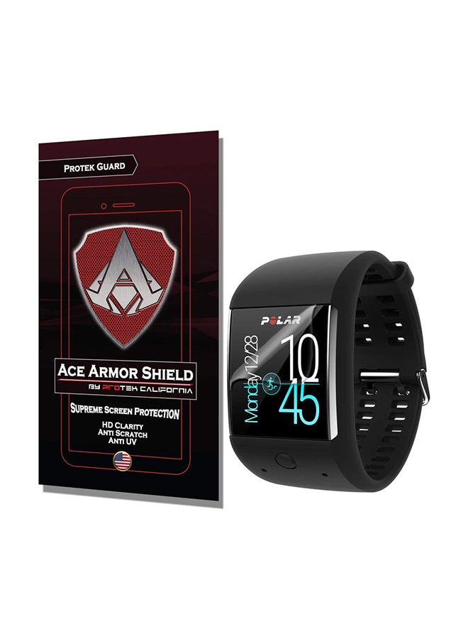 Ace Armor Shield 6-Piece Screen Protector For Polar M600 Clear 