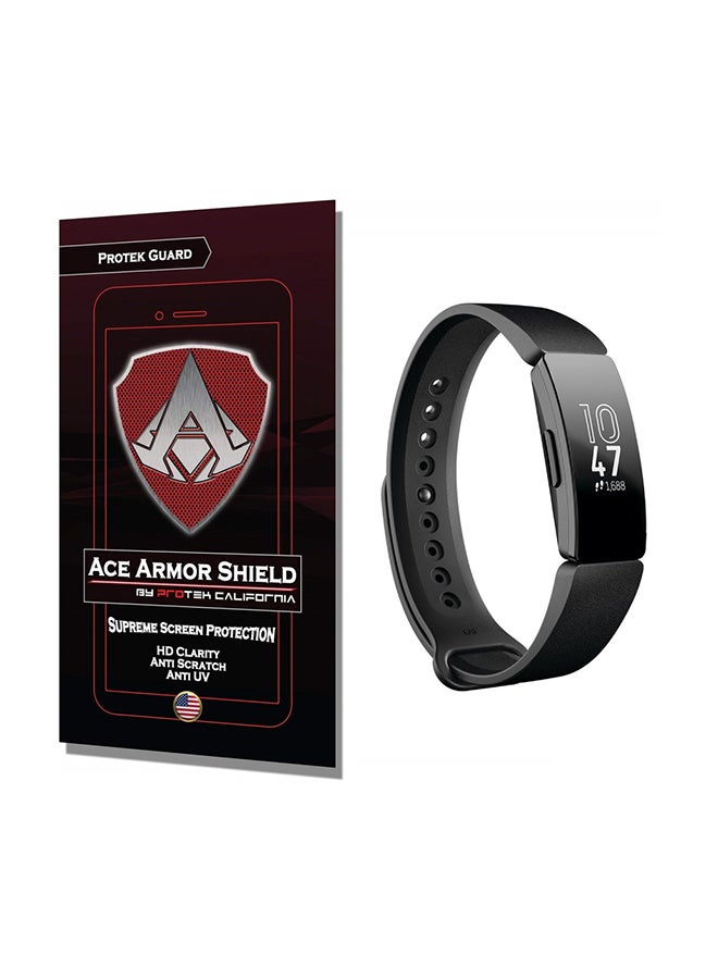 Ace Armor Shield 8-Piece Smartwatch Screen Protector For Fitbit Inspire and Inspire HR and inspire 2 Clear  - Image 1