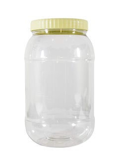 Sunpet Multipurpose Plastic Container Clear/Yellow 1.5Liters 