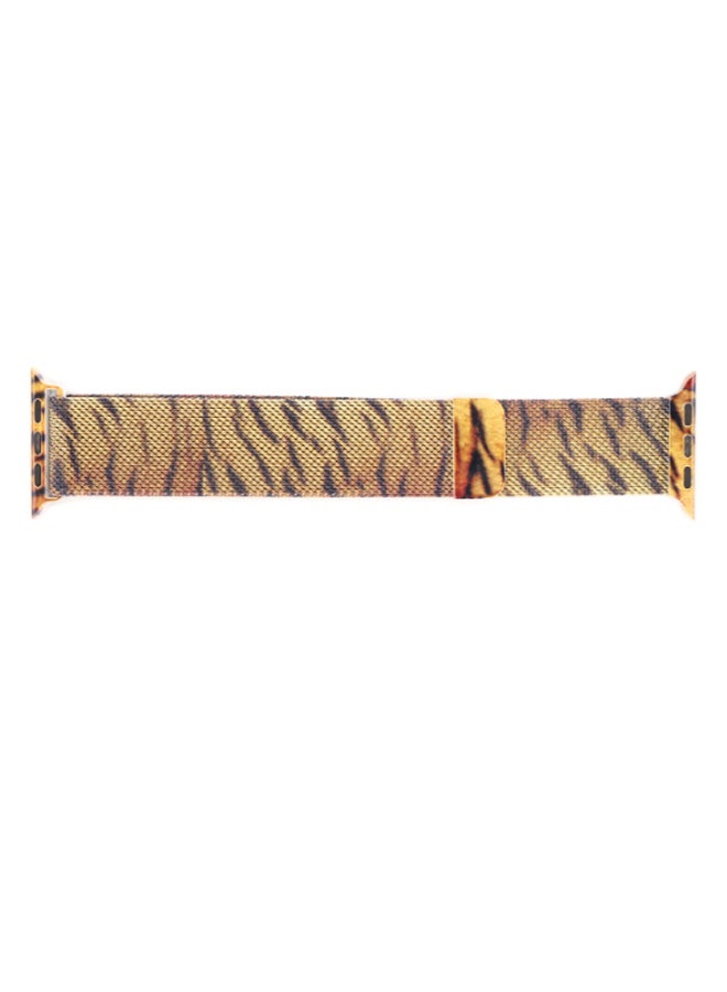 KAKAPI Replacement Band For Apple Watch Brown/Black  - Image 1