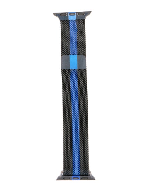 Replacement Band For Apple Watch Black/Blue
