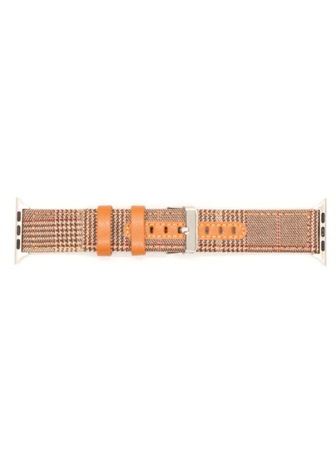 Replacement Band For Apple Watch Brown/Red