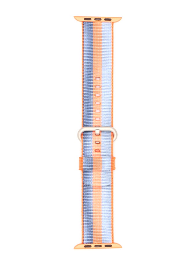 Replacement Band For Apple Watch Blue/Orange