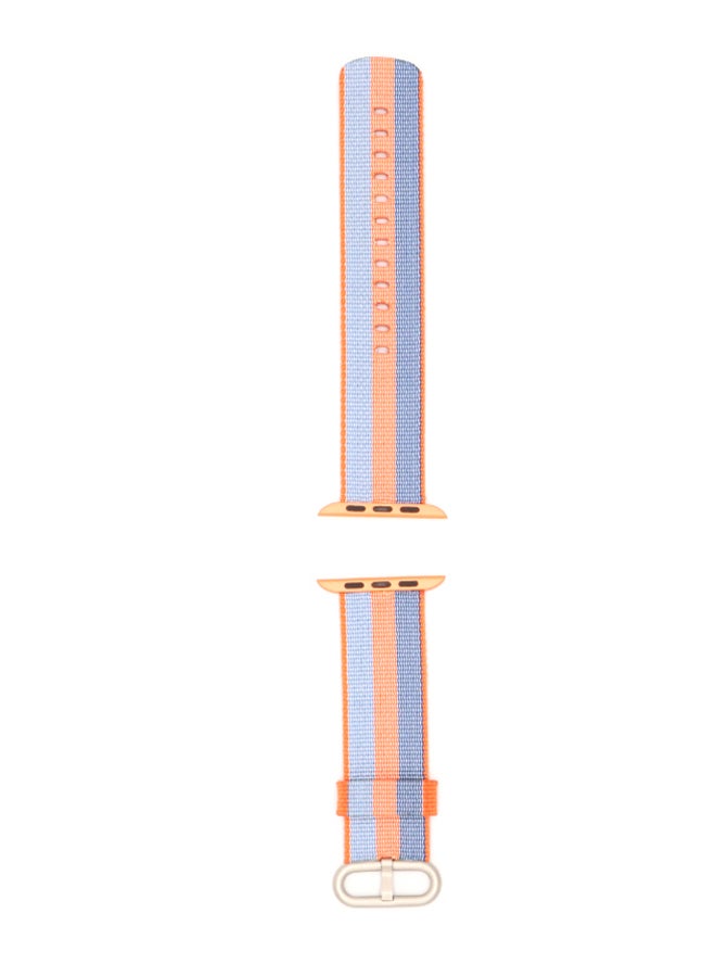 Replacement Band For Apple Watch Blue/Orange